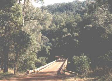 southhampton road bridge across the Blackwood river Western Australia